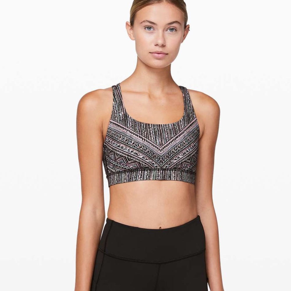 Lululemon Energy Sports Bra
Tribal Pace Energy Bra White Black